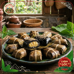 Bánh gai mini Thanh Hóa chính gốc – Dẻo thơm nhỏ gọn chuẩn vị truyền thống