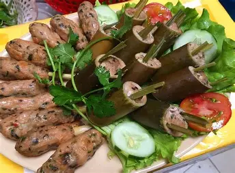 Ôc nhồi ống nứa Thanh Hóa